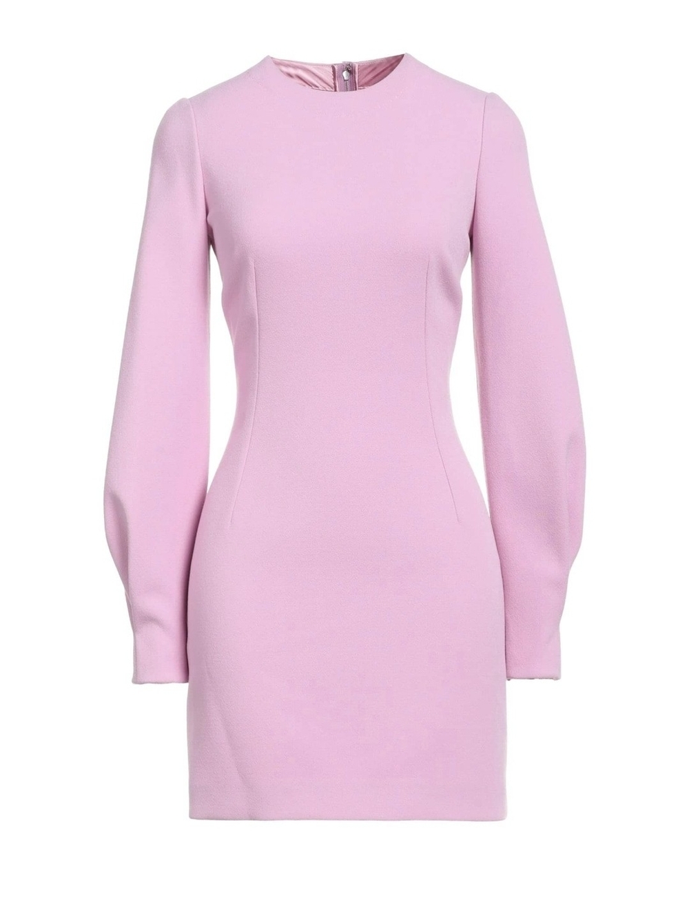 Dolce & Gabbana Light Pink Long-Sleeve Mini Dress SIZE XS/ US 2/ 38 IT